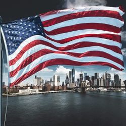 American Flag 3x5 ft Outside,