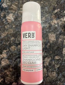 NEW VERB DRY SHAMPOO LIGHT FOR LIGHT HAIR $5!