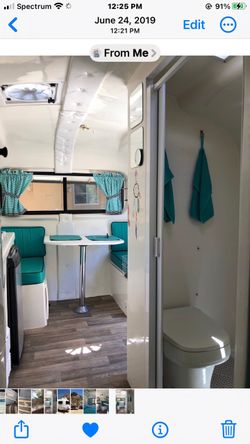 RV shower door