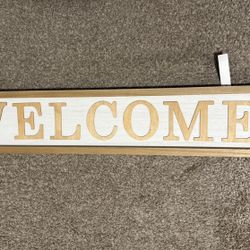 Welcome Sign 