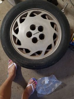 4 rims for Toyota supra year 87 to 91