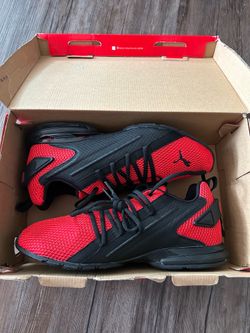New Mens Puma Red & Black Shoes - size 10.5