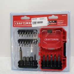 CRAFTSMAN Screwdriver Bit Set 25 -Piece