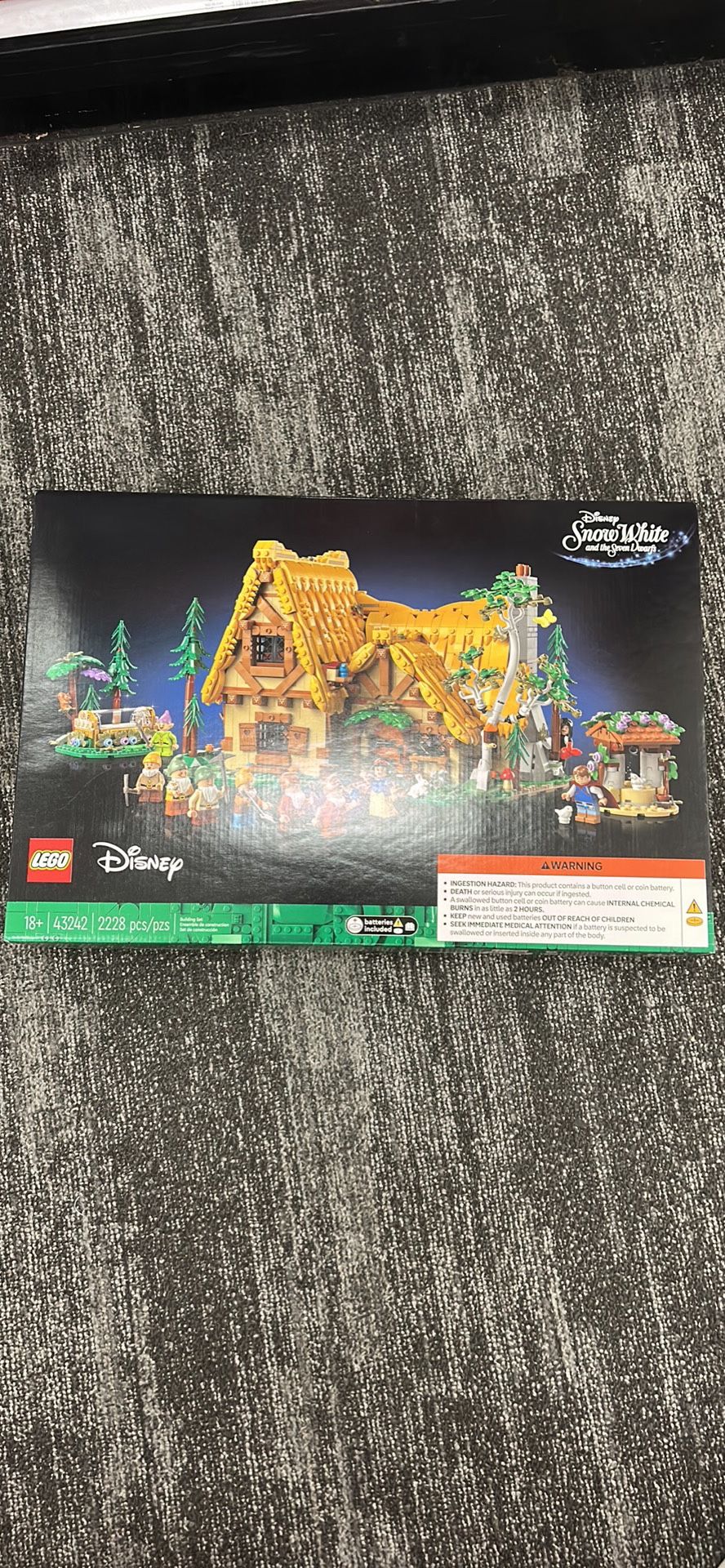 snow white castle lego set