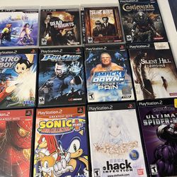 PlayStation PS2 PS3 Video Games