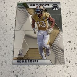 Micheal Thomas 2020 Panini Mosiac Pro Bowl New Orleans Saint