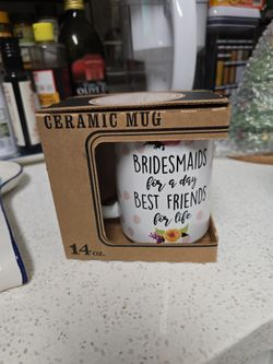 Bridesmaid ceramic mug