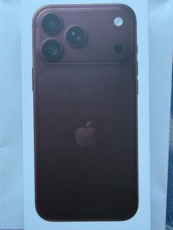 iPhone 18 pro max 256GB Burgundy-New