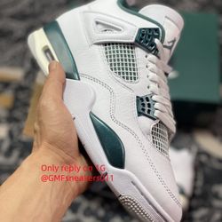 Air Jordan 4 Retro 'Oxidized Green'