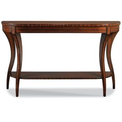 Pair 56 inch Mahogany Console Tables