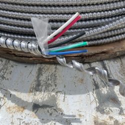 1000’ 12/4  Solid Mc Cable