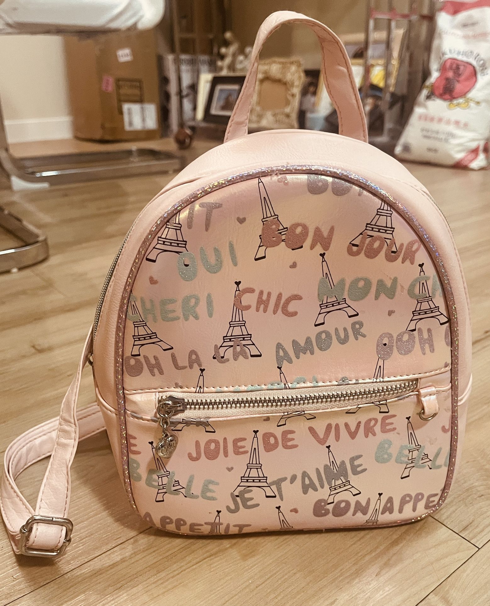 Beautiful Mini Pink Backpack