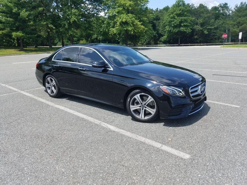 2018 Mercedes Benz E300 Black on Black