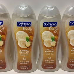 Softsoap Body Wash - Buttery Shea & Almond Oil 20oz (*Please Read Post Description*)