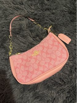 Pink coach bag