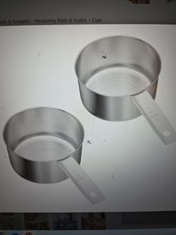 Stainless Steel Measuring Cups