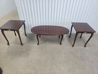 Coffee Table and End Tables
