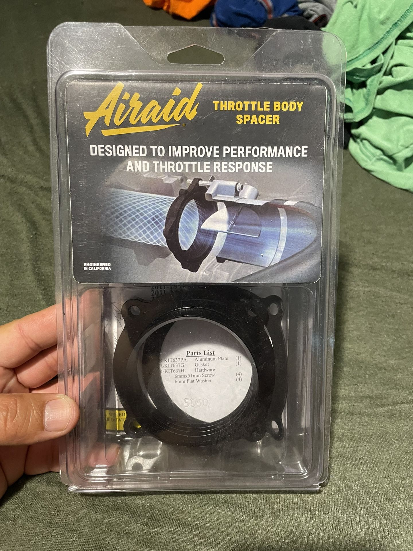 Airaid Spacer. 3.6 Dodge Jeep Chrysler.