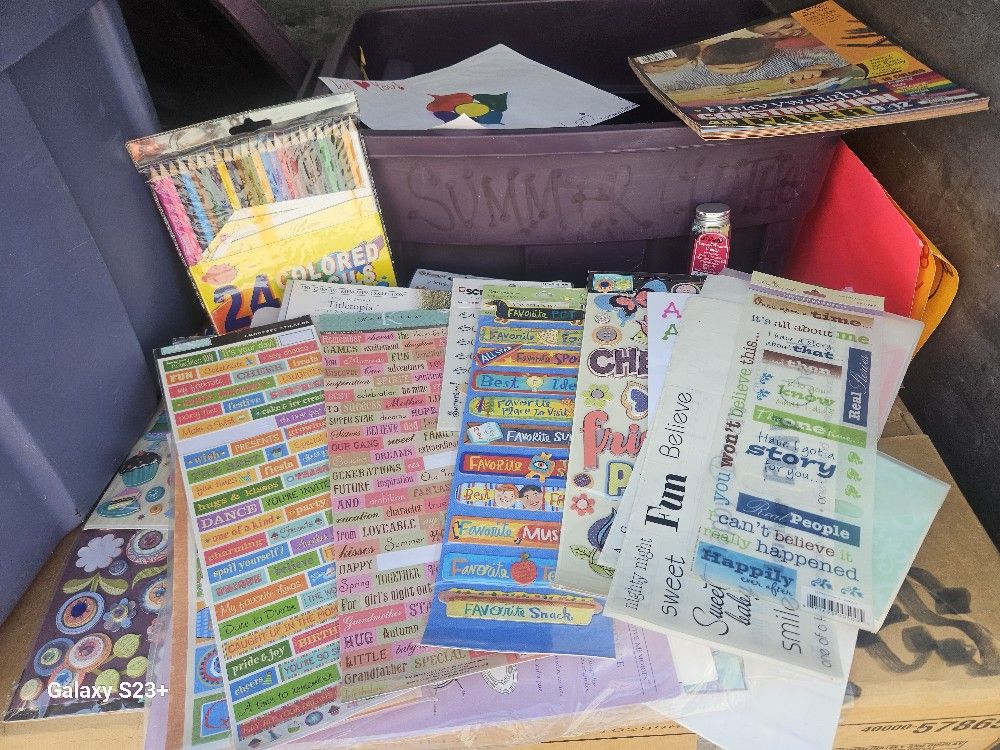 Scrapbooks Misc Items