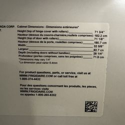 Frigidaire Stand Up Freezer