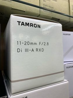 Tamron 11-20 2.8 Fuji X