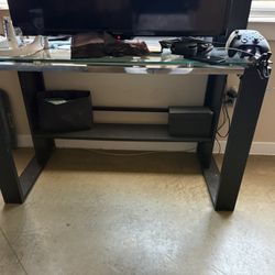 Glass top Desk
