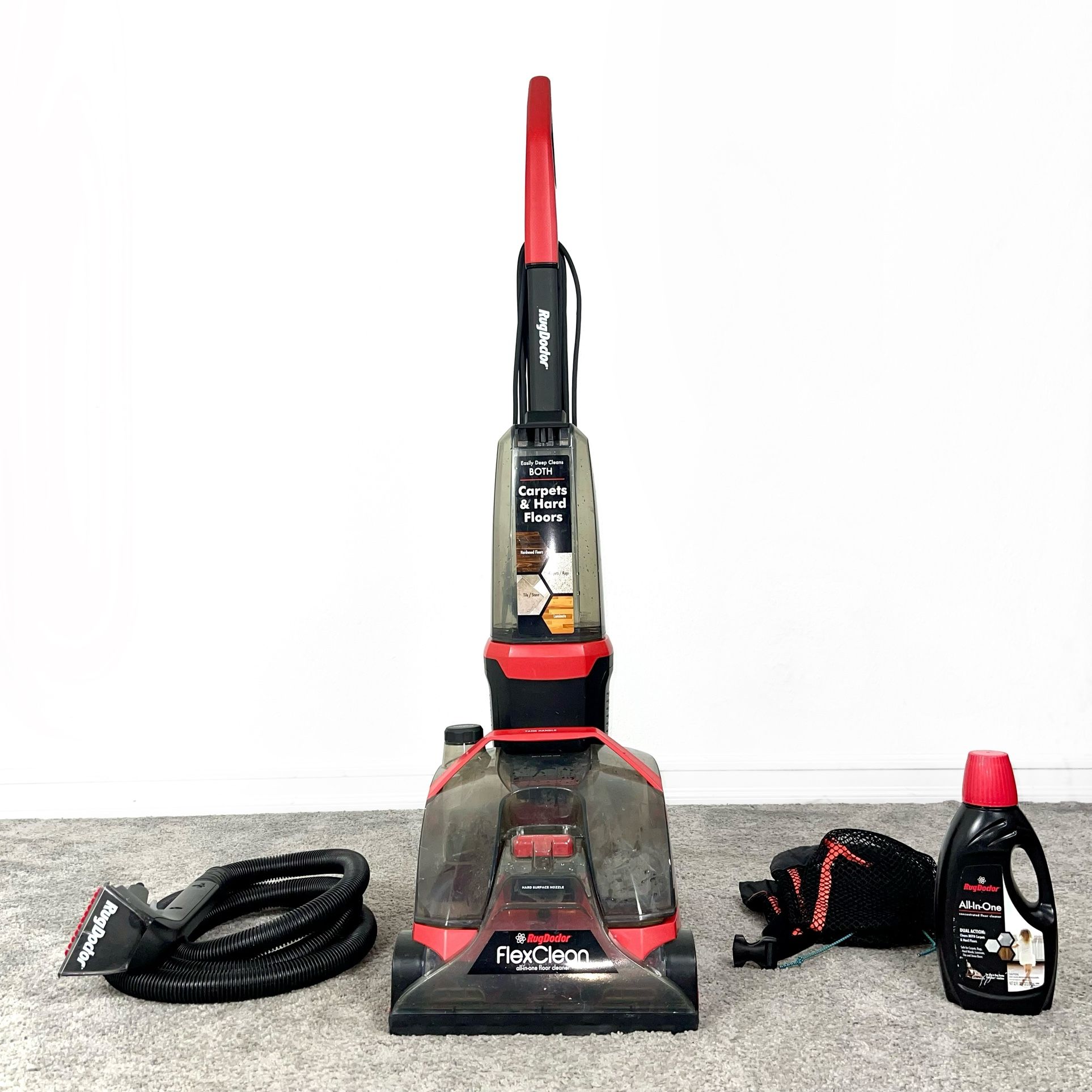 Rug Doctor FlexClean All In One Floor & Carpet Cleaner w/ Attachments