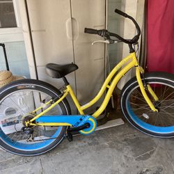 Baja Cruz Fat Tire Beach Cruiser. 