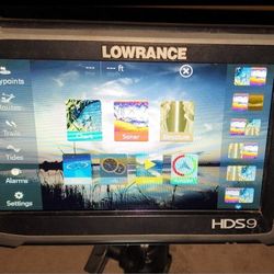 Lowrance HDS 9 Gen3 Fishing Sonar W/ Transducer