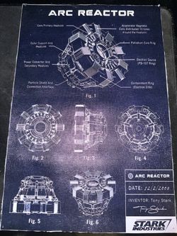 Ironman Arc Reactor poster