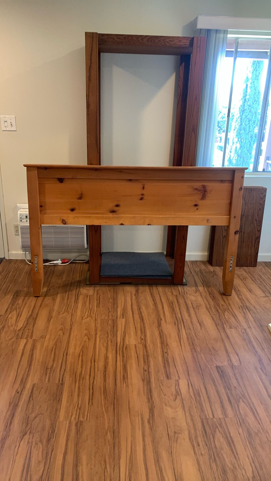 Queen wooden headboard