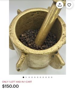 Mortar  Vintage. Copper  $55