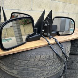 POWER MIRRORS FOR 2003 TO 2007 GMs TAHOE SILVERADO ESCALADE YUKON SIERRA 