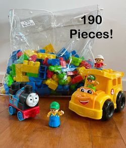 MEGA BLOKS Jumbo Building Blocks Legos Toys