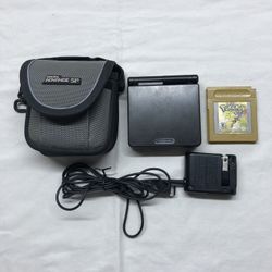 Gameboy Advance SP and Authentic Pokemon Gold