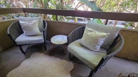 Patio Chairs $95 for Set