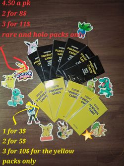 Random Pokémon Mystery Card Packs