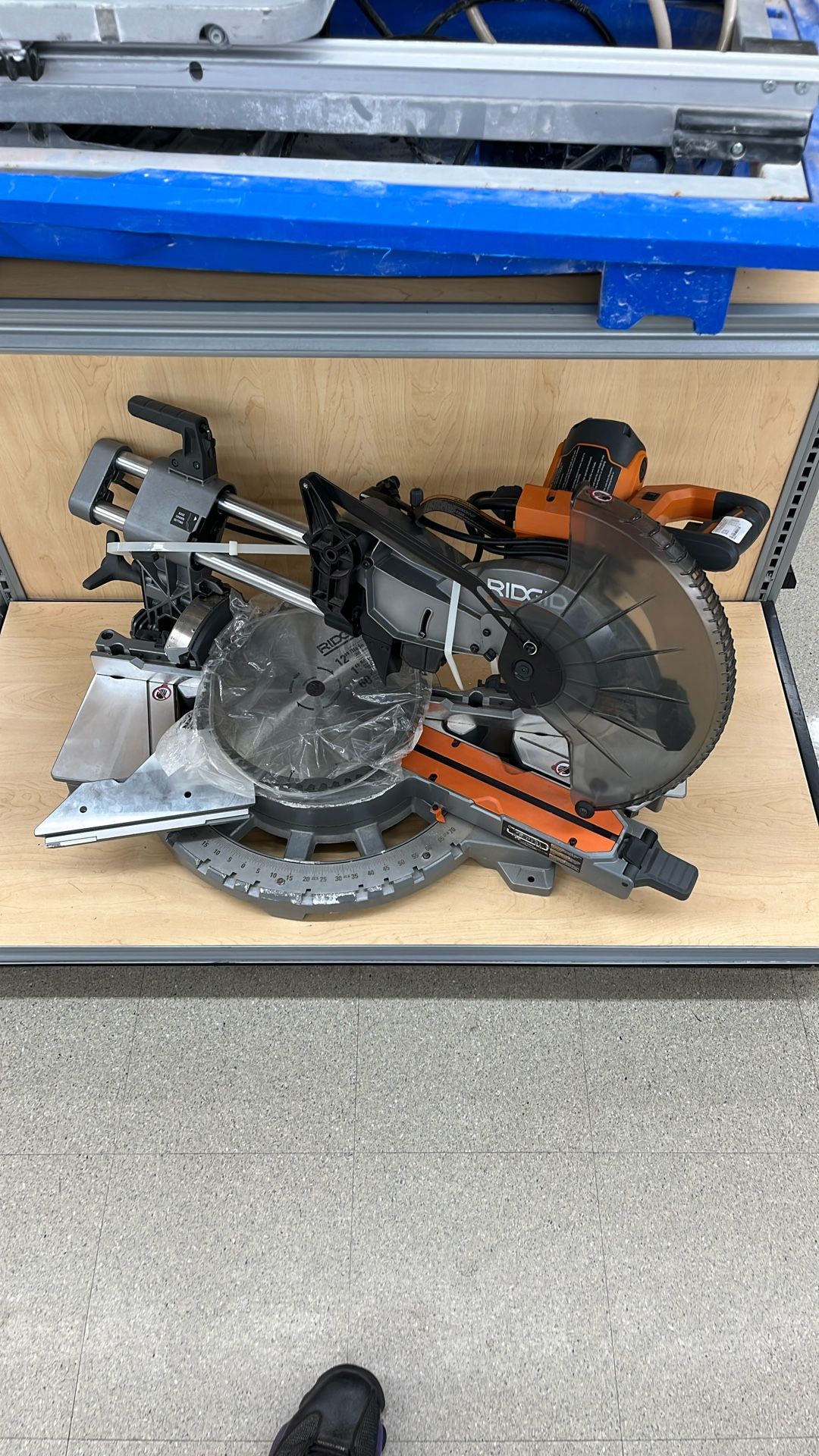 RIDGID Mitre Saw Was $299 Now $170!