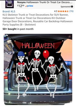 Truck or treat Halloween banner