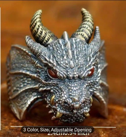 Dragon Head Ring 