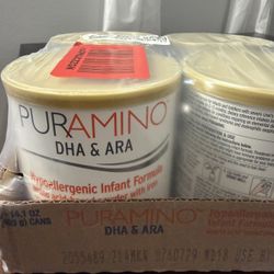 $120 For All 4 Pack Great Deal PURAMINO DHA & ARA INFANT FORMULA 