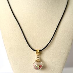 Bubblegum Ball Pendant Necklace 