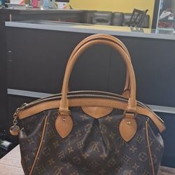 LOUIS VUITTON Tivoli PM Handbag M40143 Brown Monogram canvas Women H