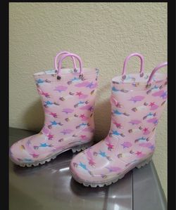 Girl Rainboots Size 2Y