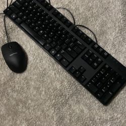 Keyboard and mouse 