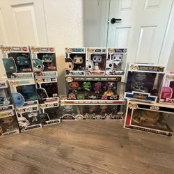 Lot of Funko Pops