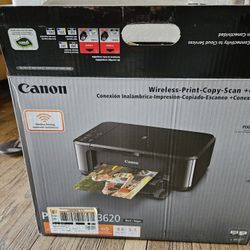 The Canon PIXMA MG3620 is a compact, wireless inkjet all-in-one printer designed for home and office use, featuring a hybrid ink system for vivid phot