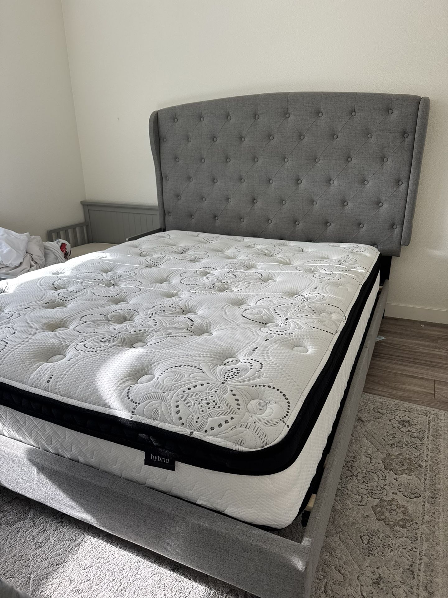 Queen Bed Frame And Mattress