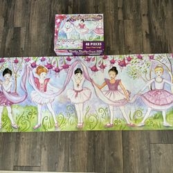 Melissa & Doug Floor Puzzle Plus Smaller Puzzle