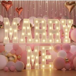Marry Me Sign